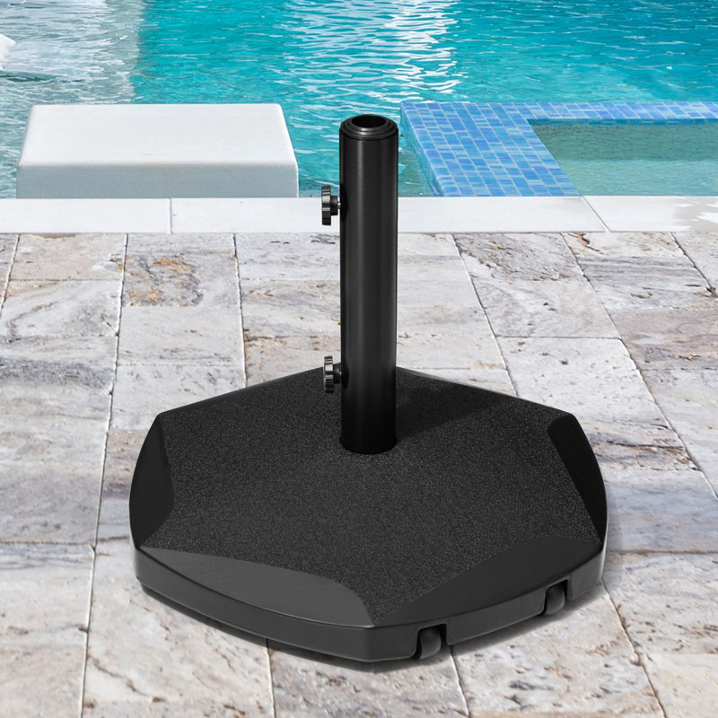 Arlmont & Co. Moak Plastic Free Standing Umbrella Base & Reviews Wayfair